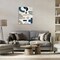 Stupell Industries Neutral Shapes Blue & Beige Canvas Wall Art Design by Emma Peal